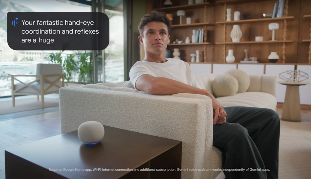 Il nuovo Google Home Speaker con Gemini è reale