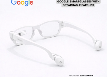 Google smart glasses con earbuds: cosa dice un brevetto