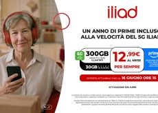 iliad GIGA PRIME: 300GB e Amazon Prime incluso