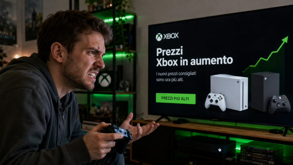 Aumentano i prezzi di Xbox dopo Apple