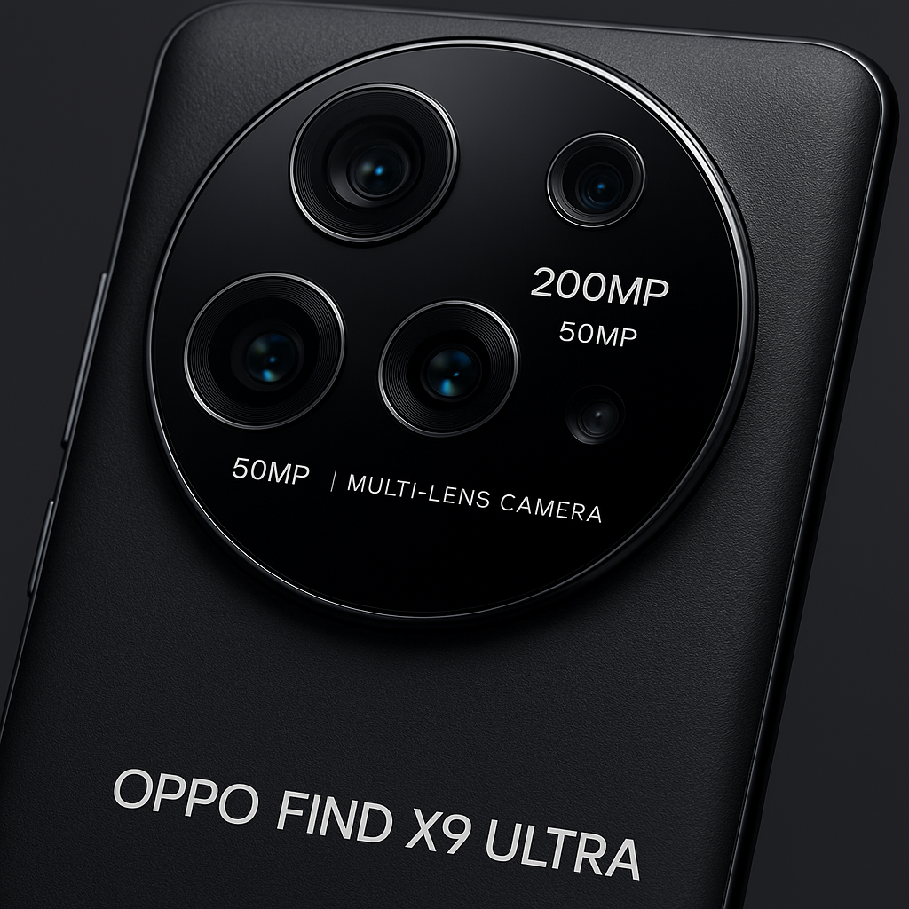 Oppo Find X9 Ultra avrà la cam principale ed una periscopica da 200 MP