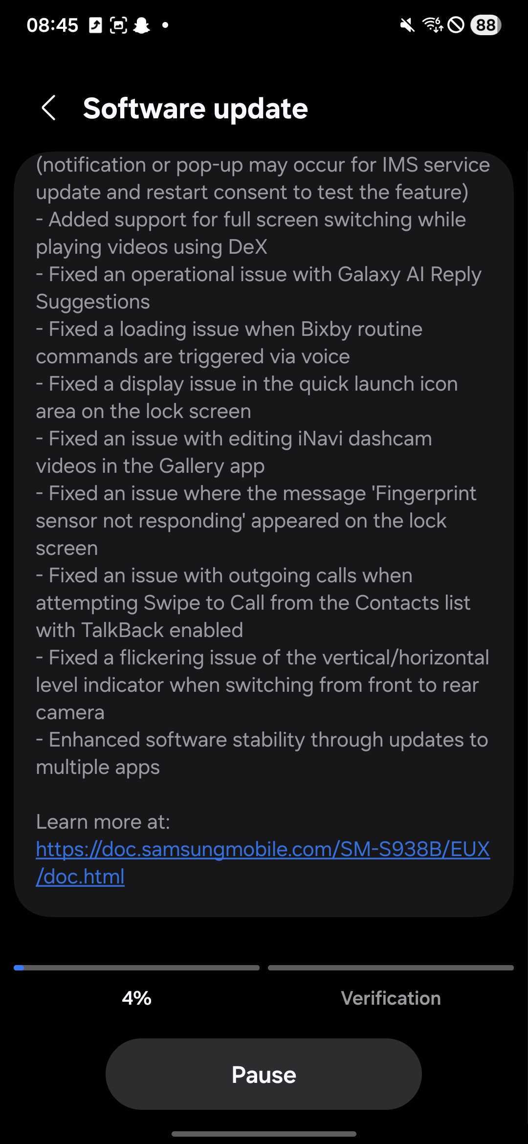 Galaxy S25, disponibile la quarta beta One UI 8: fix, novità e ultimi test