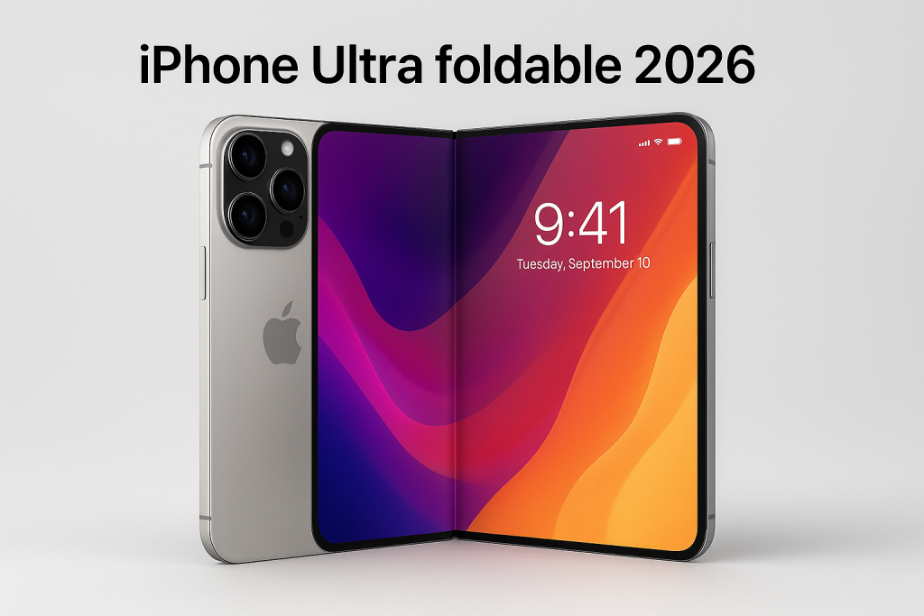 iPhone Ultra foldable 2026