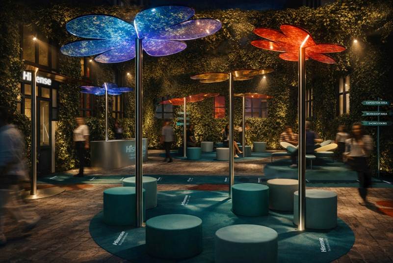 Hisense Fuorisalone 2026: ritorno con The Colorful District