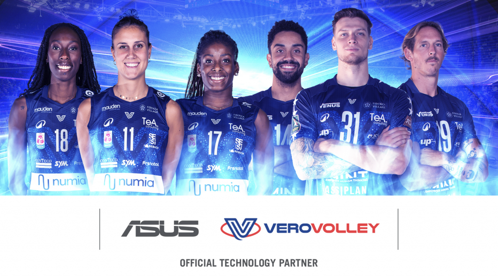 ASUS e Vero Volley: partnership tra tecnologia e sport