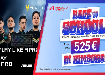 ASUS lancia due promozioni cashback per settembre