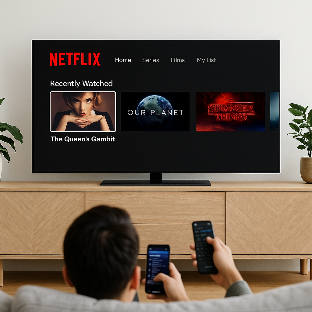 Netflix ha iniziato a limitare l’invio dei contenuti da smartphone verso alcune smart TV più recenti, modificando un’abitudine molto diffusa tra gli utenti. Su diversi televisori compatibili appare ora un messaggio chiaro: la funzione non è più supportata. Questa scelta arriva insieme all’introduzione della nuova piattaforma software integrata nelle TV, una base comune che permette alla piattaforma di offrire prestazioni più stabili. La decisione semplifica l’esperienza di visione e riduce i problemi dovuti alle reti domestiche non sempre affidabili. Perché Netflix modifica l’invio dei contenuti da smartphone Netflix punta a rafforzare l’uso dell’app integrata direttamente nella smart TV, rendendola il centro dell’esperienza di visione. Questo approccio permette di migliorare qualità, fluidità e tempi di caricamento. Inoltre, l’invio dei contenuti da smartphone crea molte variabili tecniche: reti Wi-Fi lente, dispositivi non aggiornati e protocolli differenti tra produttori. Con l’eliminazione di queste variabili, Netflix può gestire lo streaming in modo più uniforme e prevedibile, offrendo una qualità costante su televisori diversi. Netflix invio contenuti: cosa resta possibile per gli utenti La funzione non sparisce del tutto, perché Netflix mantiene diverse opzioni utili. Chi utilizza smartphone e smart TV collegati alla stessa rete può ancora: controllare la riproduzione dal telefono gestire avanzamento, volume e profilo utente inviare contenuti tramite dispositivi esterni come Chromecast, Apple TV o box Android In più, le smart TV meno recenti che non hanno ricevuto la nuova piattaforma continuano a supportare l’invio dei contenuti da smartphone senza limitazioni. Una strategia che definisce la TV del futuro La limitazione al Netflix invio contenuti indica chiaramente la direzione dell’azienda: centralizzare l’esperienza direttamente nella TV e rendere lo smartphone un semplice controller, non più una sorgente di trasmissione. Netflix vuole un ambiente più prevedibile, dove ogni aggiornamento funziona allo stesso modo su ogni televisore. Questo permette alla piattaforma di integrare nuove funzioni, migliorare la qualità video e garantire prestazioni affidabili anche su reti domestiche non perfette. Nei prossimi mesi potrebbero arrivare altre ottimizzazioni dedicate proprio a rendere l’app TV ancora più efficiente, fluida e coerente.