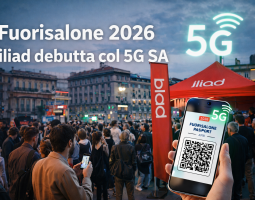 Fuorisalone 2026: iliad debutta con il 5G Standalone