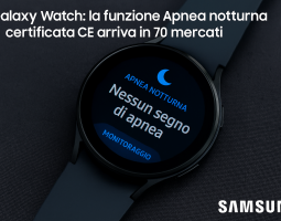 Galaxy Watch: la funzione Apnea notturna certificata CE arriva in 70 mercati
