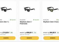 Meta Glasses Adventurer debuttano in Italia con Fastweb