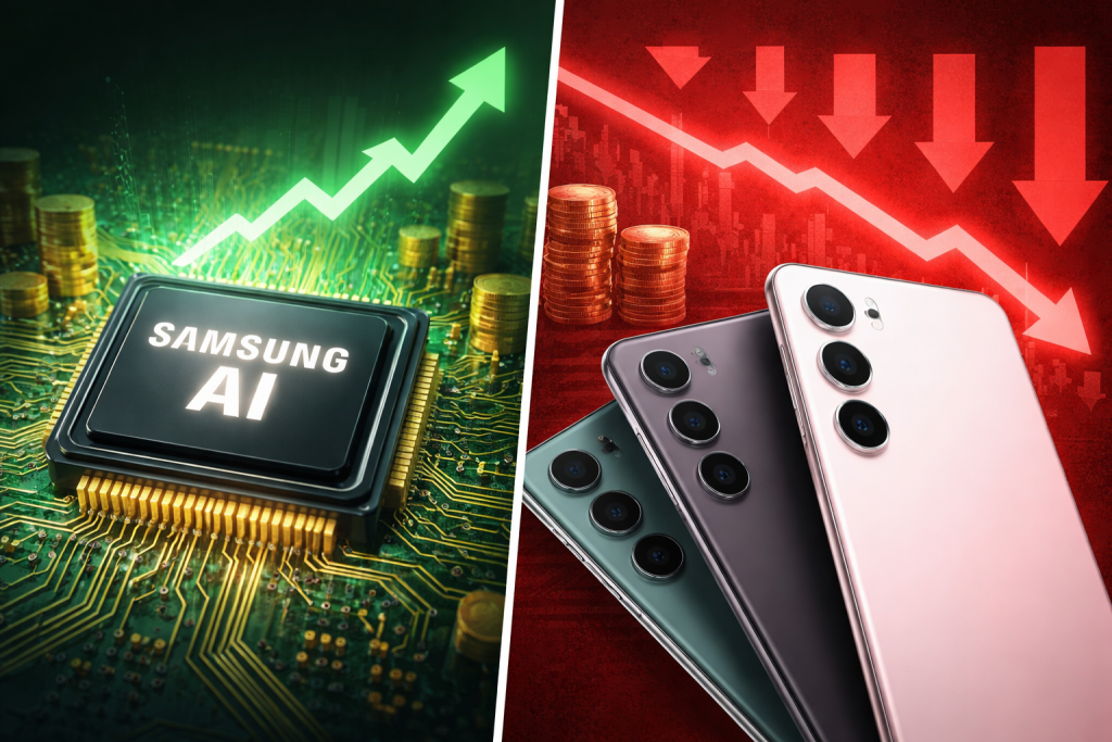Samsung chip AI: profitti tripli ma smartphone più cari