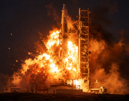 New Glenn esplode e ferma Blue Origin e NASA
