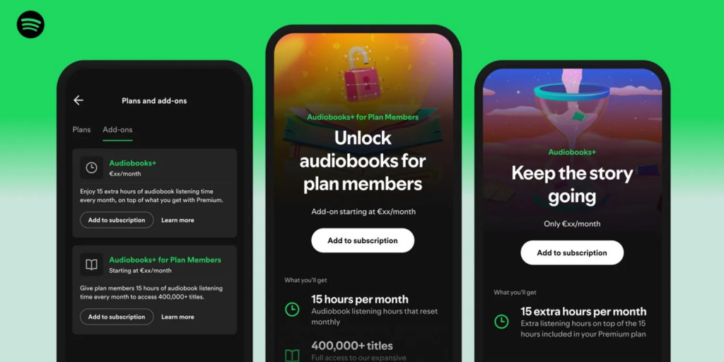 Spotify Audiobook Charts: scoprire libri diventa più facile
