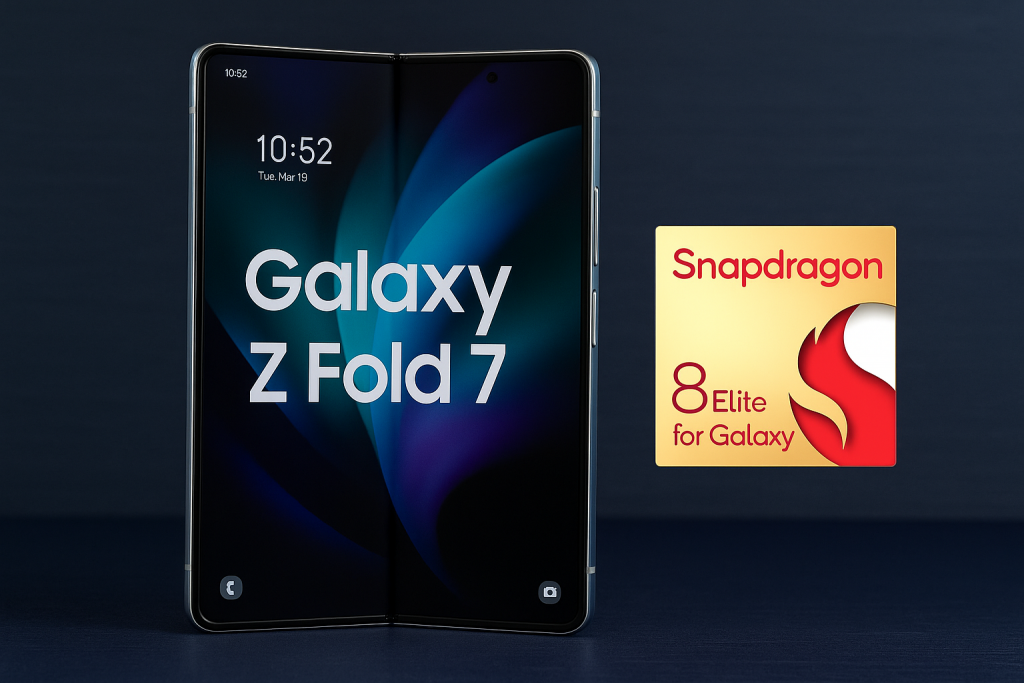 Galaxy Z Fold 7 con Snapdragon 8 Elite for Galaxy
