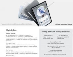 Samsung Galaxy Tab S10 FE e S10 FE+: specifiche, prezzi e funzioni AI