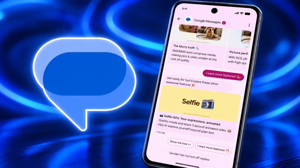 Google Messaggi ora ti scrive per spiegarti le sue novità