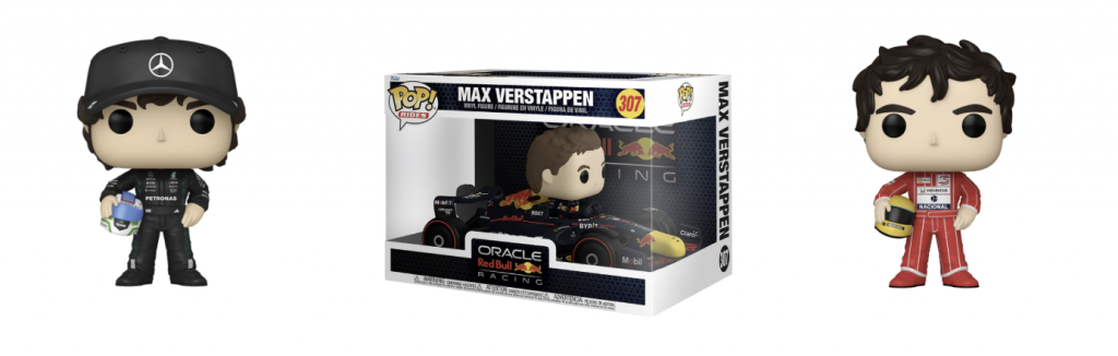 Funko celebra la Formula 1: Pop! ufficiali di Verstappen, Antonelli e Senna