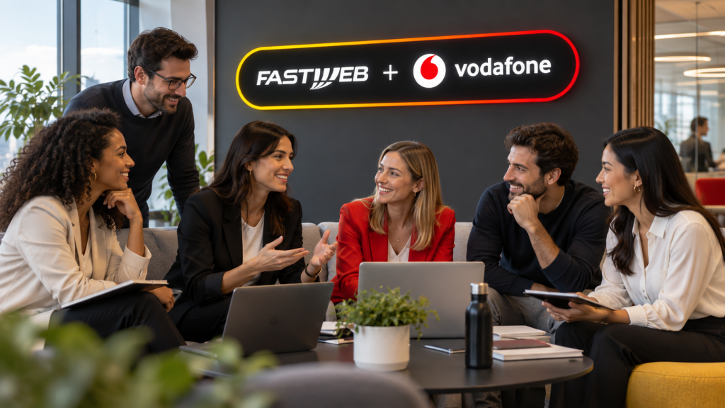 Parità di genere, doppio riconoscimento per Fastweb+Vodafone