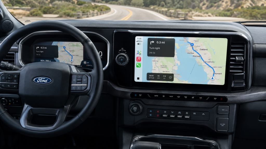 Apple Maps su Ford: la navigazione arriva nel quadro strumenti