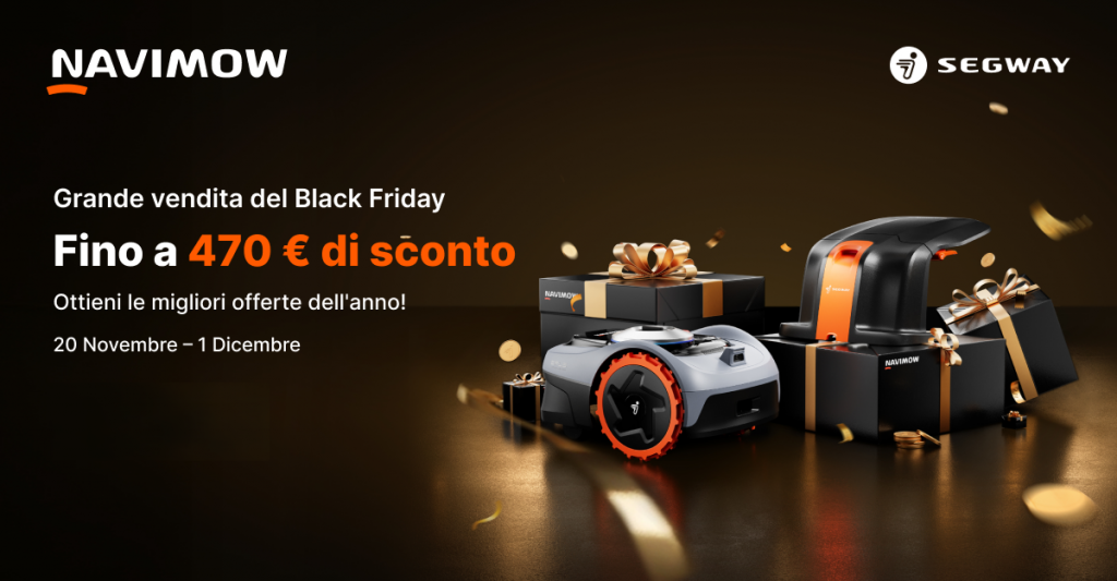 Segway Navimow i105 guida al rimessaggio e super sconti