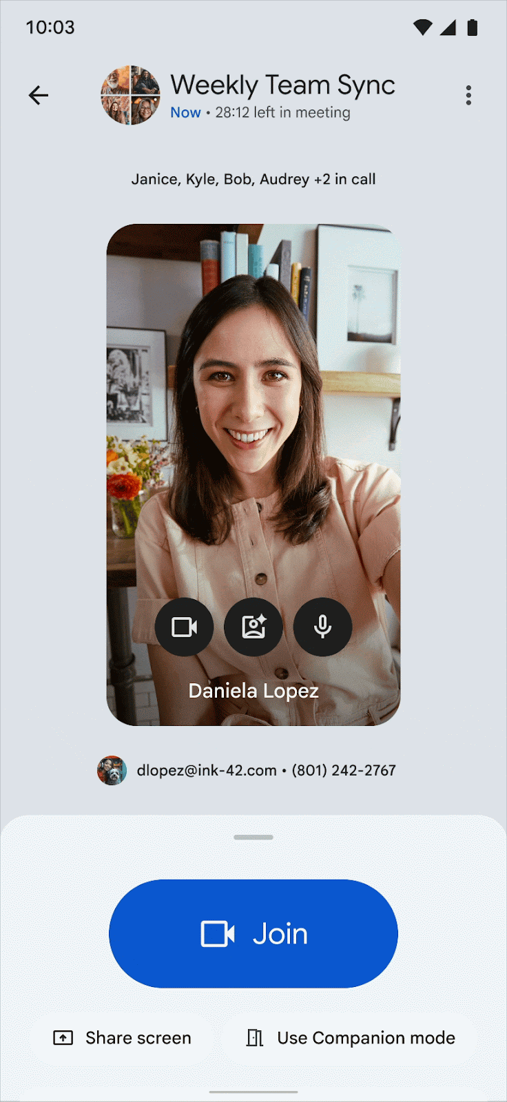 Google Meet: addio eco in sala riunioni