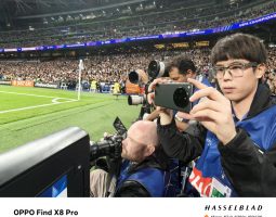 OPPO Find X8 Pro cattura foto iconiche nella UEFA Champions League