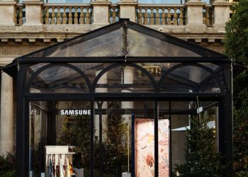 Samsung Chalet Milano porta tecnologia e stile nel Quadrilatero