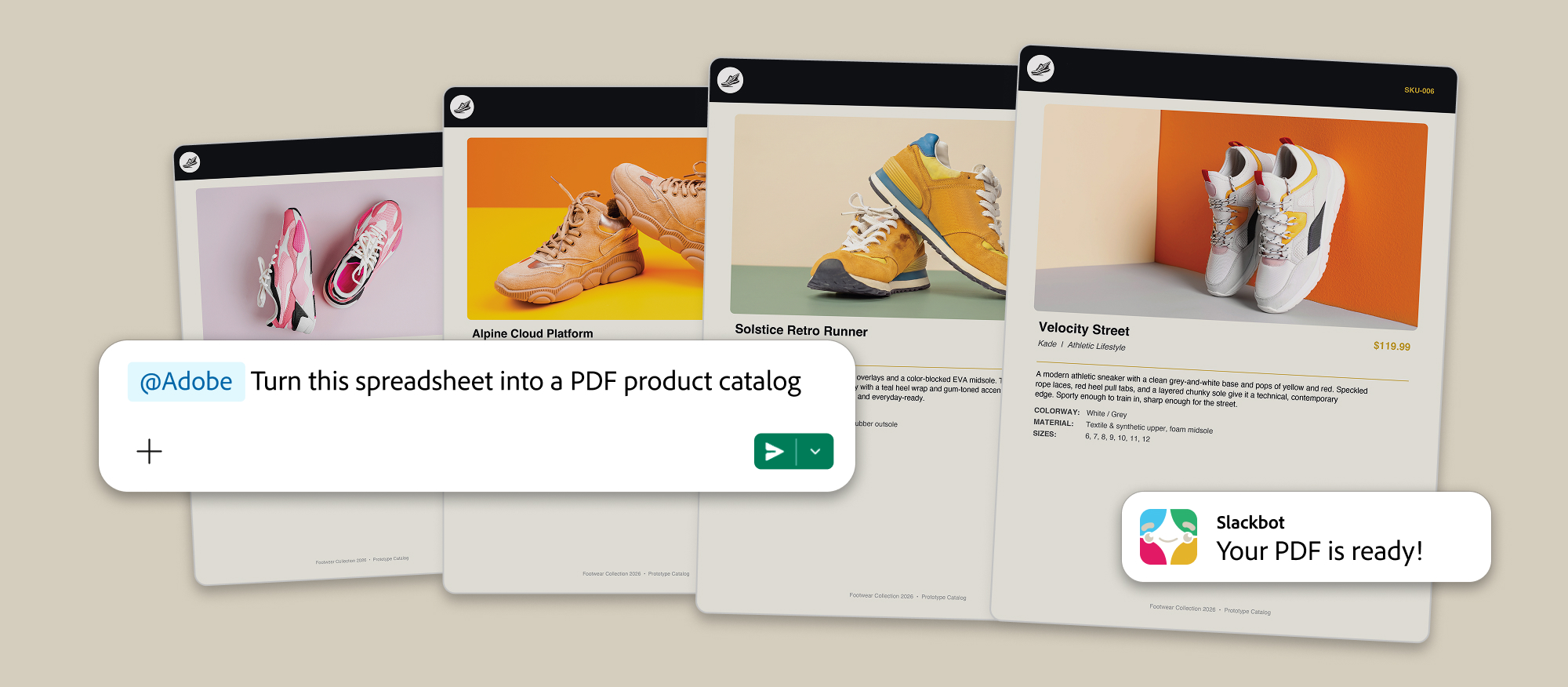 Adobe for Slack trasforma le conversazioni in contenuti