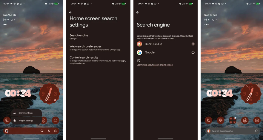 Android 17: Pixel Launcher cambia barra di ricerca