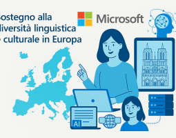 Microsoft e l'IA per la diversità linguistica e culturale in Europa