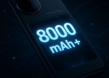 OnePlus prepara uno smartphone con batteria da 8.000 mAh