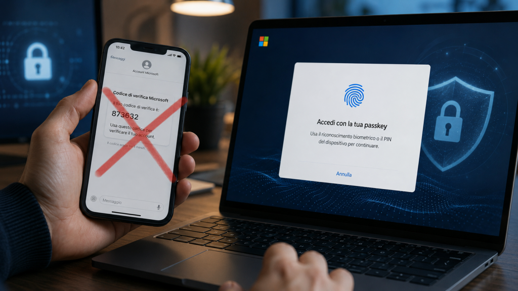 Microsoft SMS 2FA: addio ai codici via messaggio