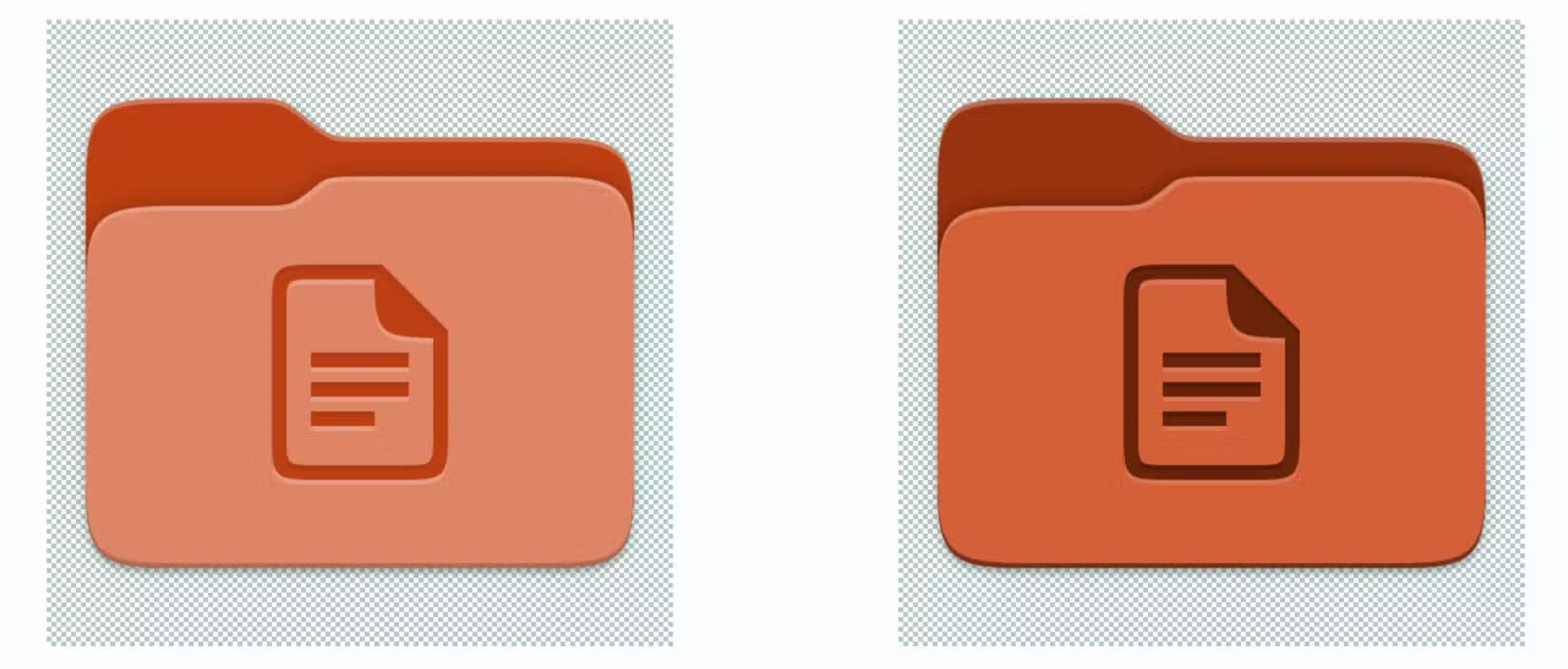 Ubuntu cartelle: design modificato ancora