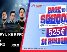 ASUS lancia due promozioni cashback per settembre