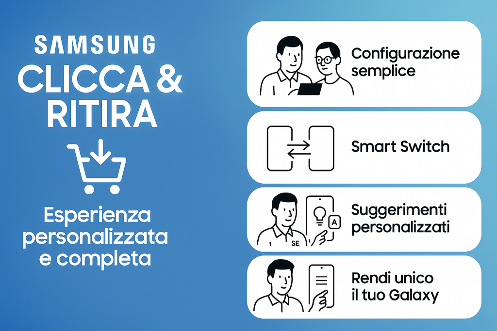 Samsung potenzia il servizio clicca & ritira