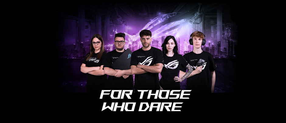 ASUS ROG presenta il nuovo team Ambassador italiano 2025