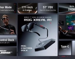 ROG XREAL R1: occhiali AR 240Hz ASUS per gamer