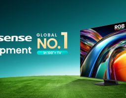 Hisense TV 100 pollici guida il Q1 2026 con il 55,2% globale