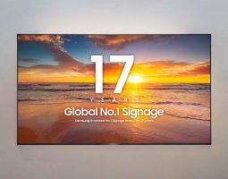 Samsung domina i display professionali da 17 anni