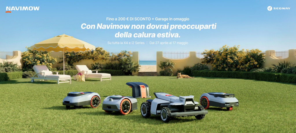 Segway Navimow Offerte Estive 2026: ecco le nuove offerte