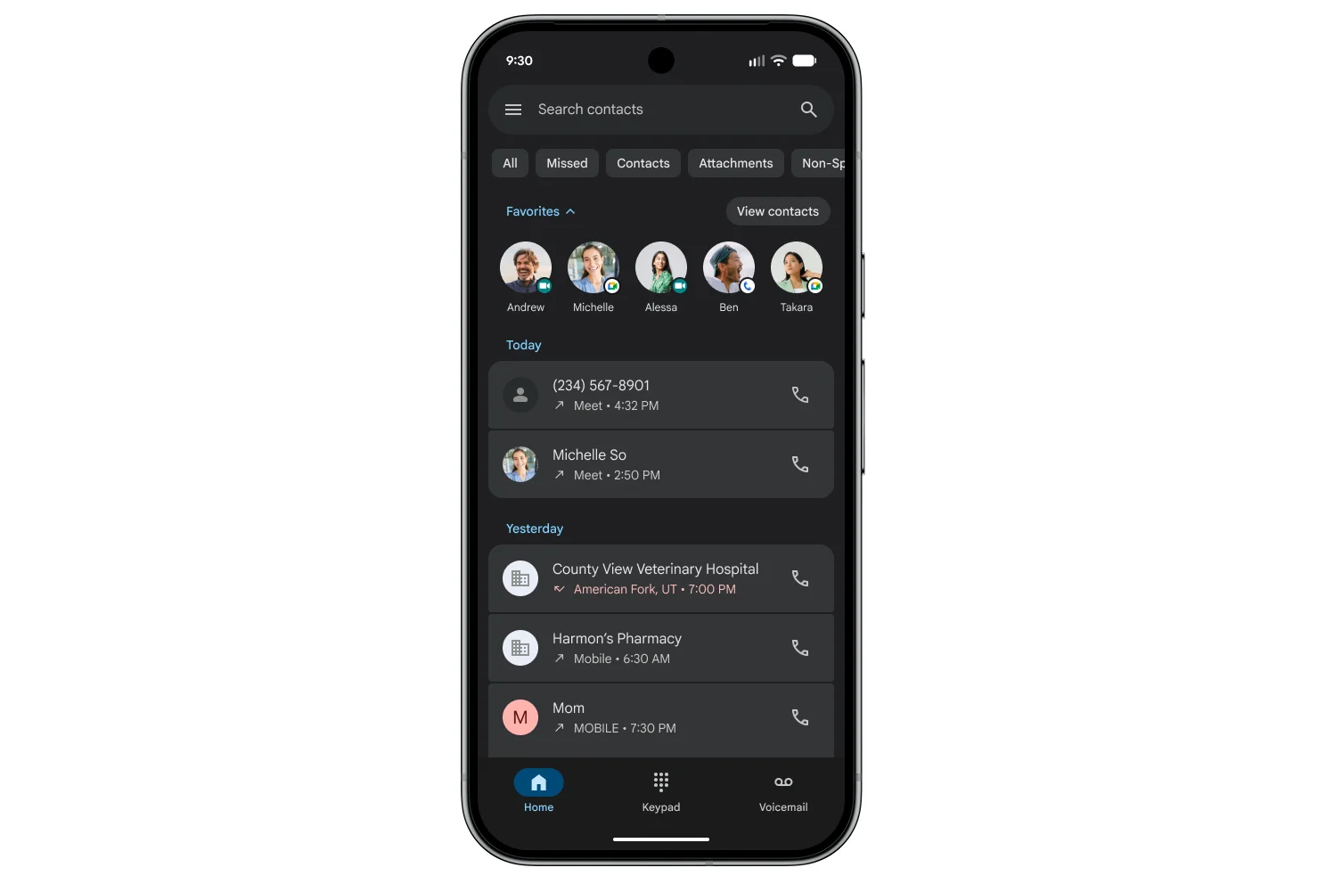 Chiamate Android: Google sistema il registro