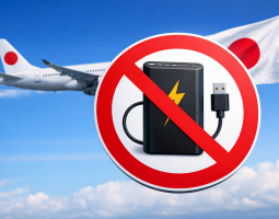 Power bank in volo: il Giappone dice stop