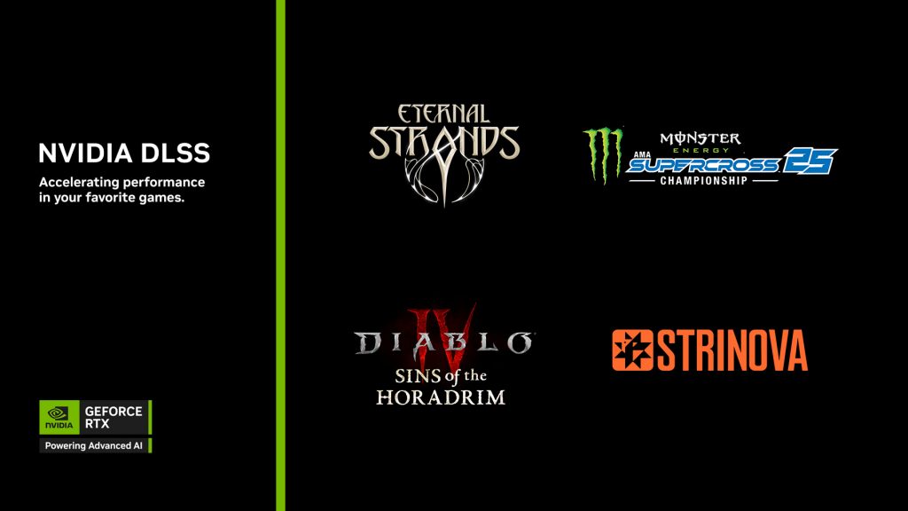 DLSS 4 arriva su Eternal Strands, Strinova e Diablo IV