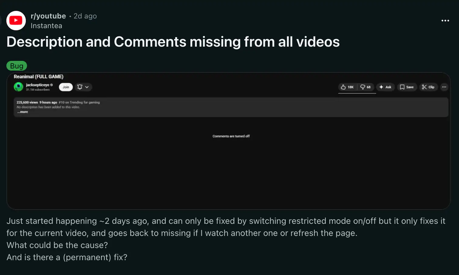 YouTube commenti spariti: colpa degli ad blocker