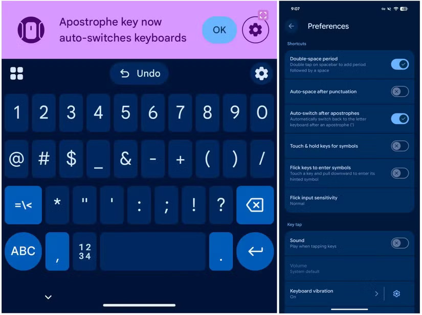 Gboard apostrofi: cambio automatico in arrivo
