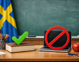 Svezia scuola: si ritorna alle origini? Meno schermi , più libri