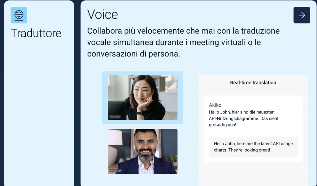 DeepL lancia Voice-to-Voice per riunioni e conversazioni