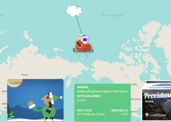 Google Santa Tracker: segui Babbo Natale in tempo reale