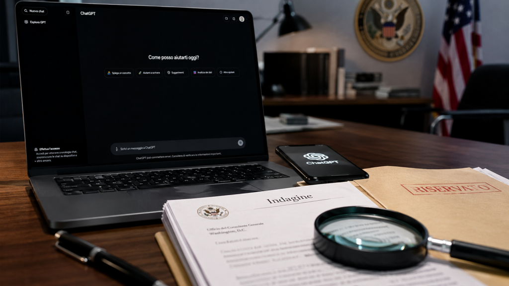 Indagine USA su OpenAI: ChatGPT sotto esame
