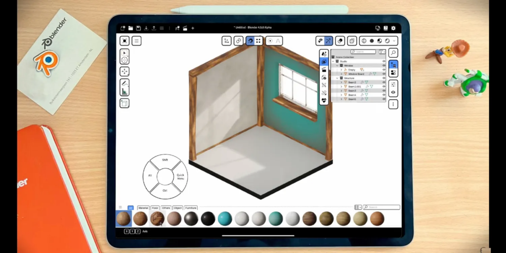 Blender per iPad: lo sviluppo è in pausa